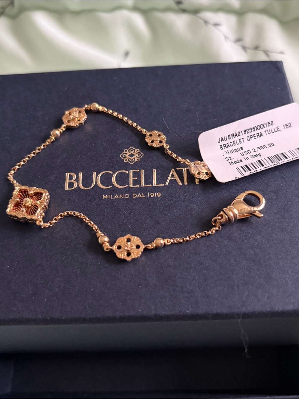 Buccellati Gold Floral Bracelet - Women's Fine Jewelry